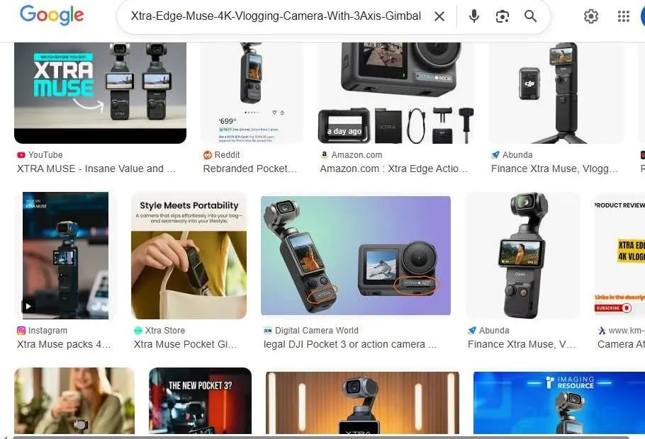 Search Results for Xtra Muse Vlogging Camera