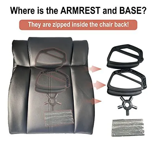 Secret Storage for Chair Components