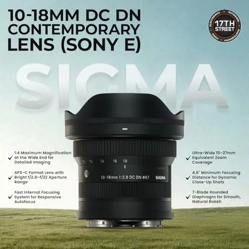 Sigma 10-18mm f/2.8 DC DN Contemporary Lens Product Overview