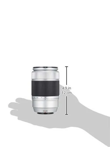 Silver Mirrorless Zoom Lens