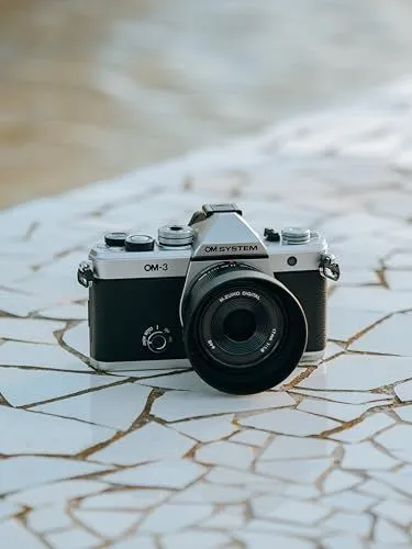 Silver OM System OM-3 Camera