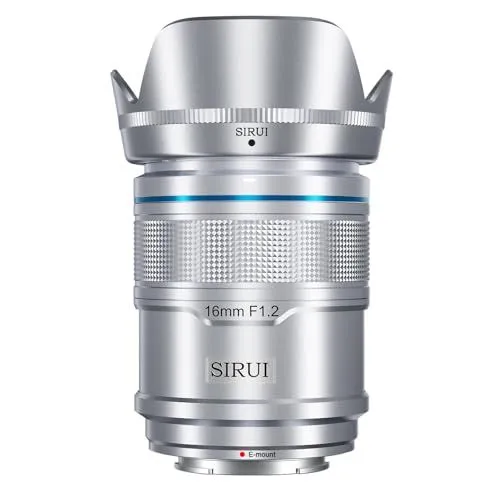 Sirui Sniper 16mm F1.2 AF Lens for Sony E Silver