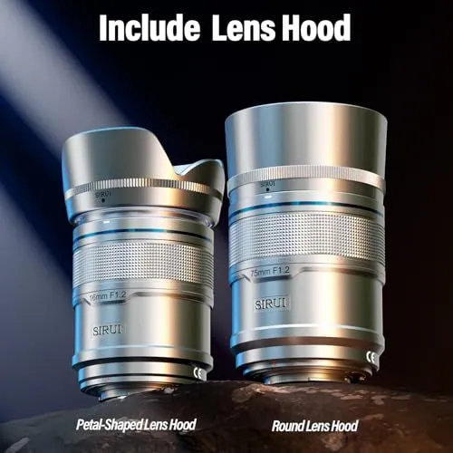 Sirui Sniper Series Lenses with Hoods