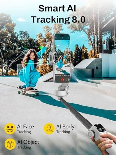 Smart AI Tracking Gimbal Features
