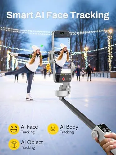 Smart AI Tracking Smartphone Gimbal