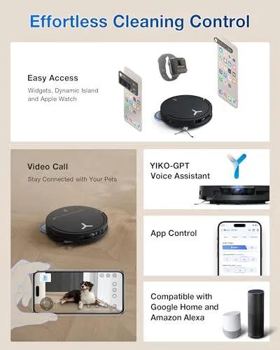 Smart Control Features for a Robotic Vacuum
