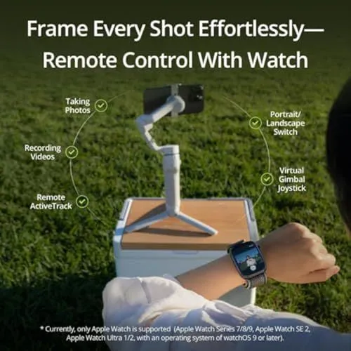 Smart Gimbal Remote Control for Apple Watch