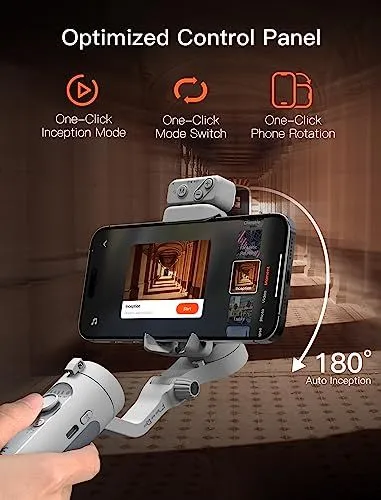 Smart Smartphone Stabilizer with Optimized Control Panel