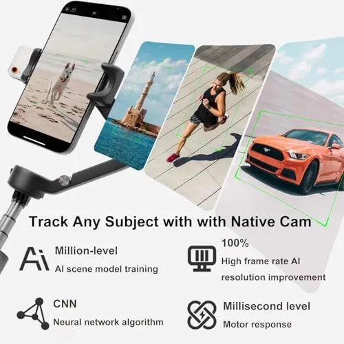 Smart Tracking Gimbal Features