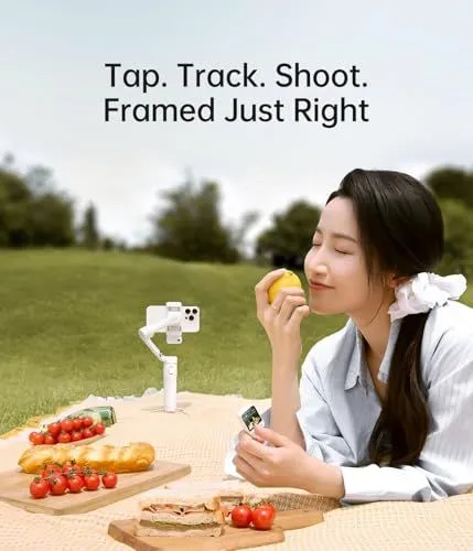 Smart Tracking Gimbal for Effortless Outdoor Content Creation