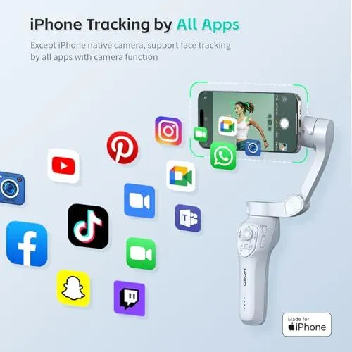 Smart Tracking iPhone Gimbal Stabilizer