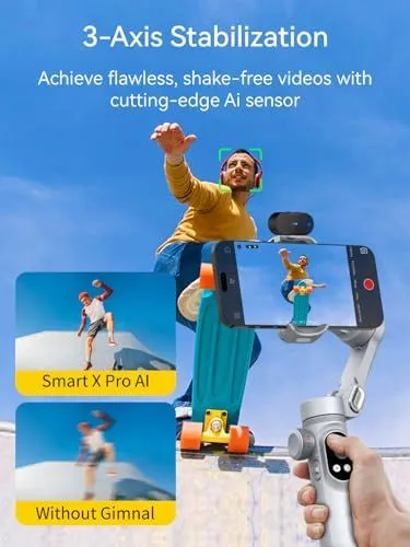 Smart X Pro AI Smartphone Gimbal