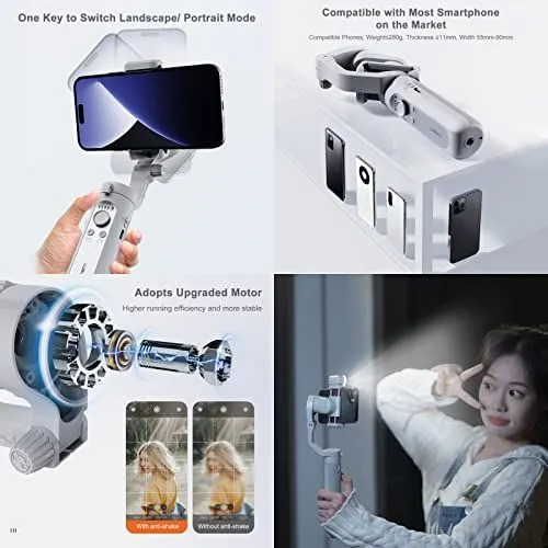 Smartphone Gimbal Stabilizer Features