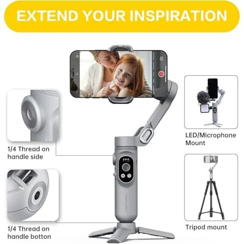 Smartphone Gimbal Stabilizer Features and Versatility