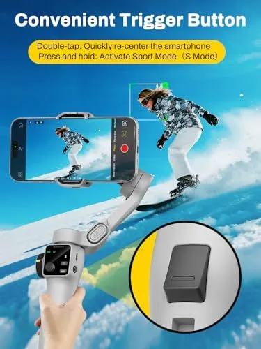 Smartphone Gimbal Trigger Button Guide