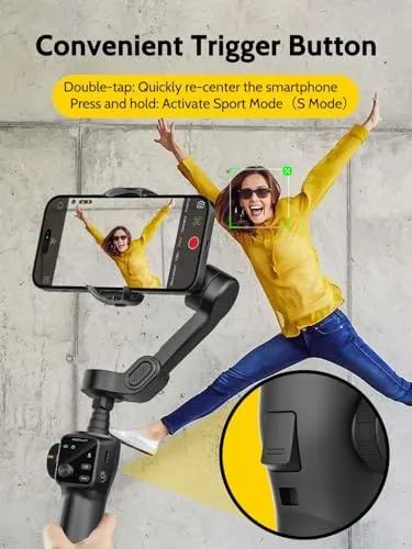 Smartphone Gimbal Trigger Features