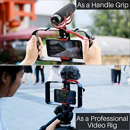 Smartphone Video Rig and Microphone Setup
