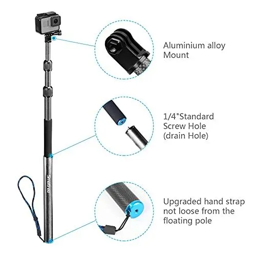 Smatree Waterproof Selfie Pole Product Features
