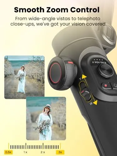 Smooth Zoom Control for Mobile Gimbal