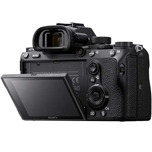Sony Alpha 7R IV Mirrorless Camera Rear View