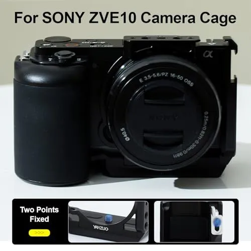 Sony ZV-E10 Camera Cage Product Image