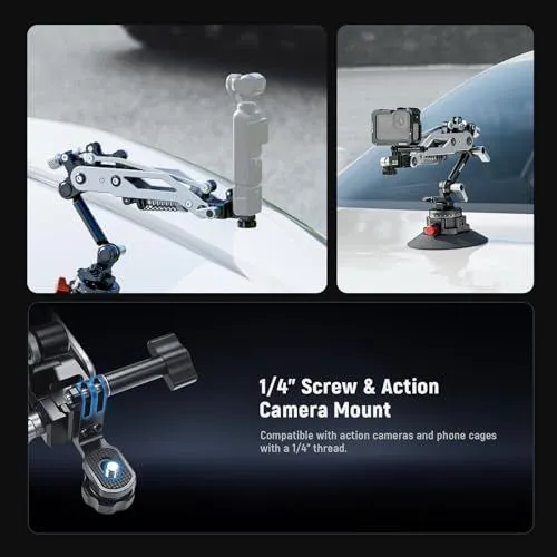 Stabilization Mount for Action Cameras
