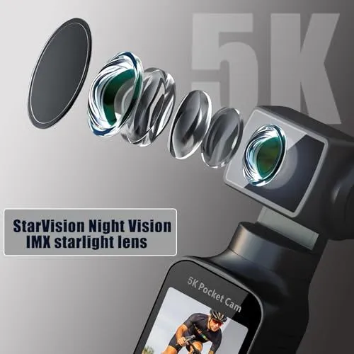 StarVision 5K Pocket Cam Night Vision Features