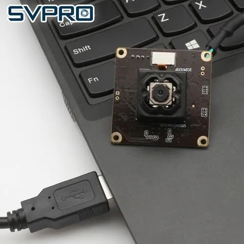 SVPRO USB Camera Module on Laptop Keyboard