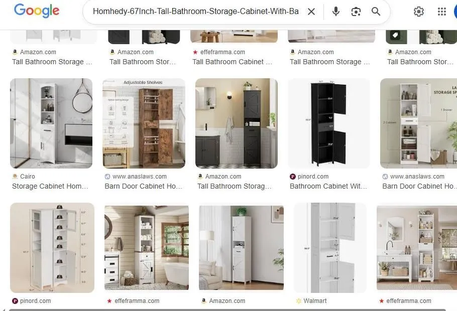 Tall Bathroom Storage Cabinet Options