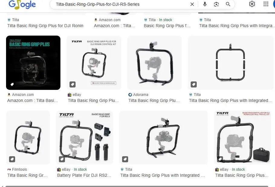 Tilta Basic Ring Grip Plus for DJI RS Series