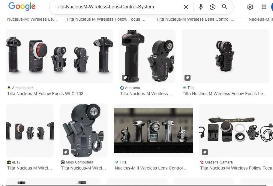 Tilta Nucleus-M Wireless Follow Focus System Search Results