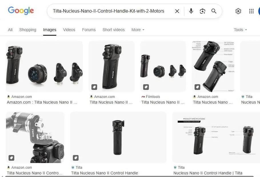 Tilta Nucleus Nano II Control Handle Search Results