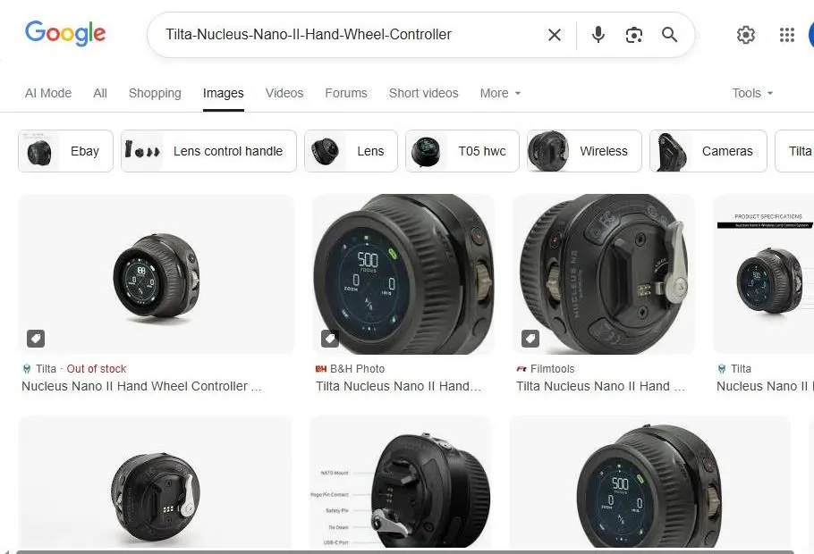 Tilta Nucleus Nano II Hand Wheel Controller Google Image Results