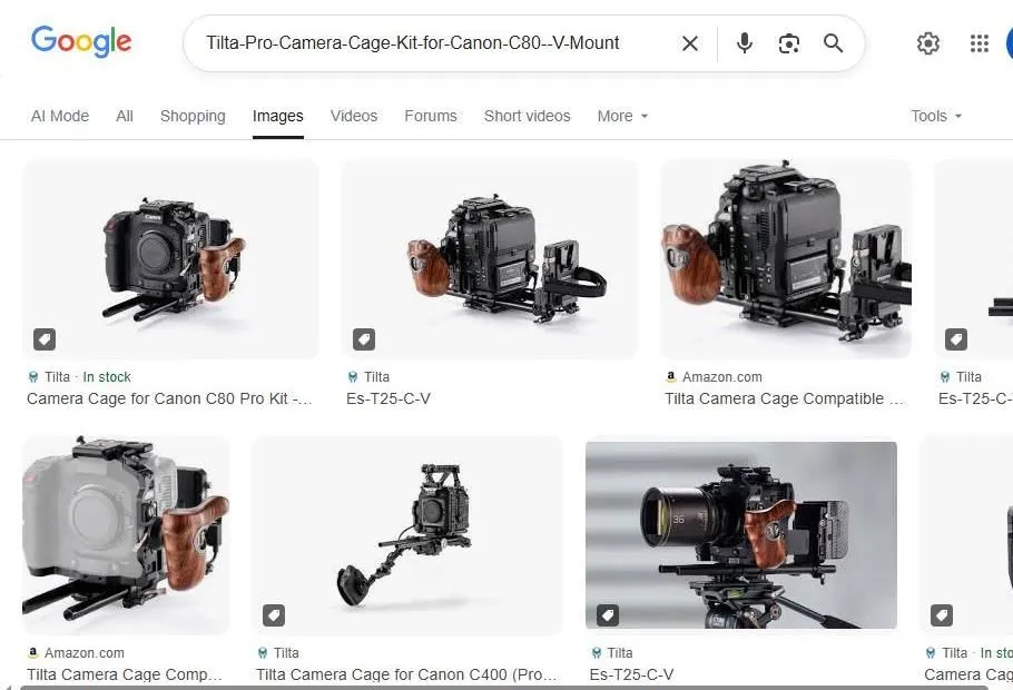 Tilta Pro Camera Cage Kit for Canon C80 Google Image Search Results