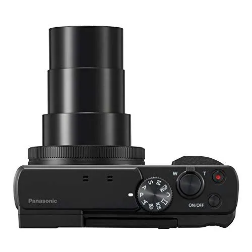 Top view of a Panasonic Lumix digital camera