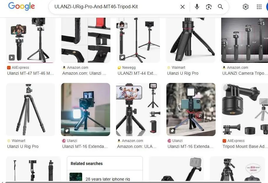 Ulanzi Camera Accessories Search Results