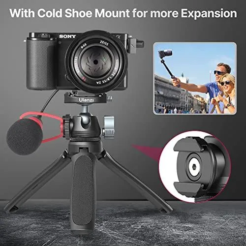 Ulanzi MT-08 Extendable Desktop Tripod with Cold Shoe Mount