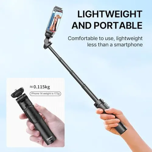 Ulanzi MT-91 Lightweight Selfie Stick and Tripod