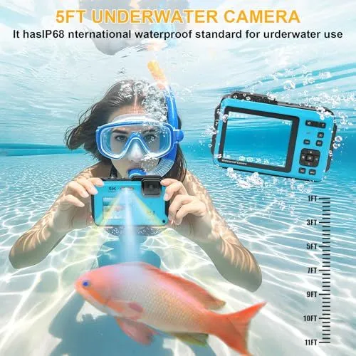 Underwater 5K Camera Advertisement