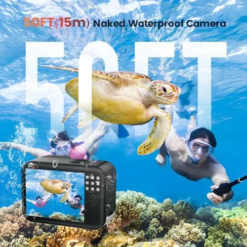 Underwater Action Camera Features