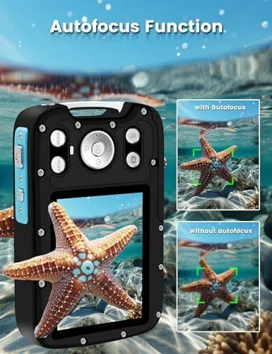 Underwater Camera Autofocus Comparison