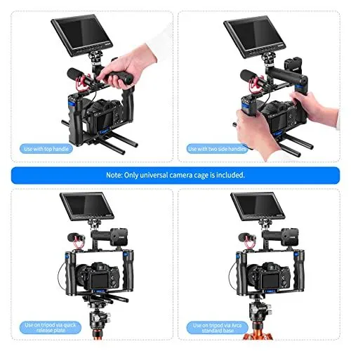 Universal Camera Cage and Handheld Rig Overview