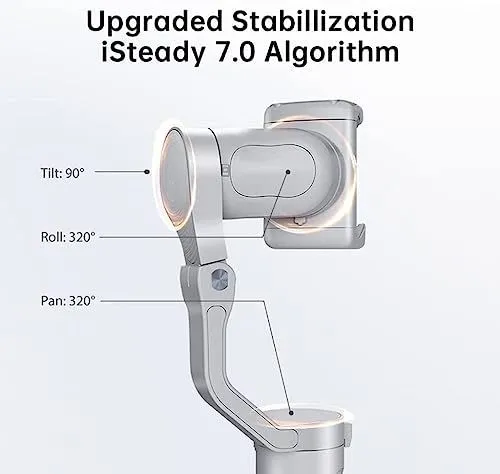 Upgraded iSteady 7.0 Gimbal Stabilization System