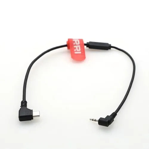 USB-C to 3.5mm Right Angle Audio Adapter Cable