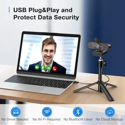 USB Plug and Play Webcam Feature Overview