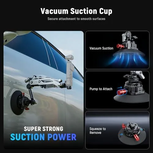 Vacuum Suction Cup Mounting System