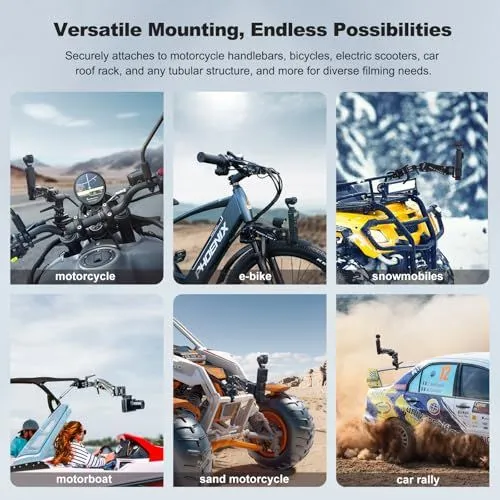 Versatile Camera Mount Use Cases