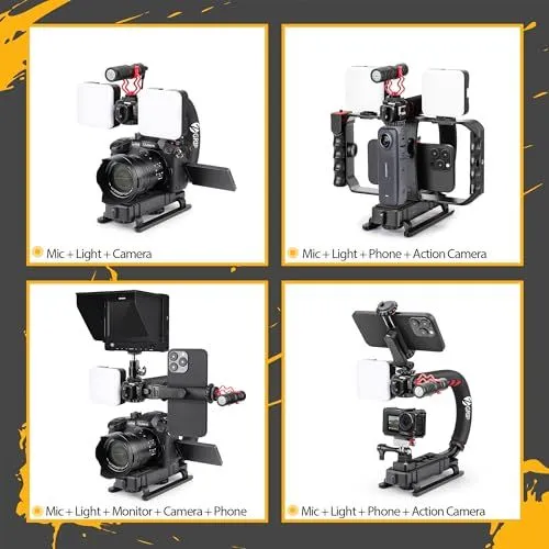 Versatile Camera Rig Configurations