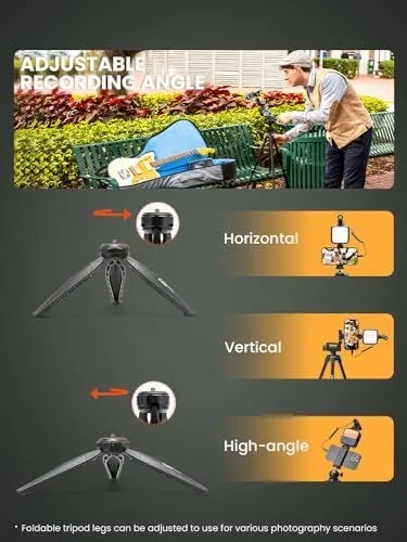 Versatile Camera Tripod Functions