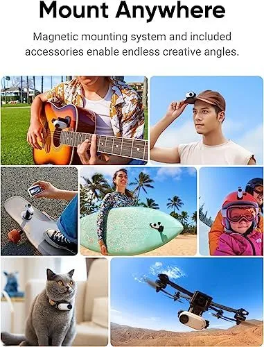 Versatile Magnetic Camera Mounting Options